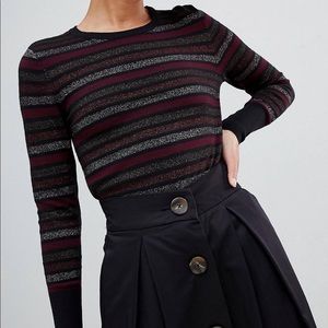 ASOS shimmer sweater